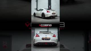 Pure Sound  Nissan 370Z Nismo V2  Cobra Sport Performance Exhaust YPipe Centre amp Rear Sections [upl. by Lyrehs319]