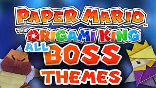 All Boss Themes  Paper Mario The Origami King [upl. by Zetrom]