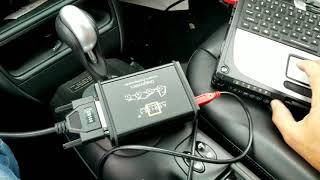 Porsche boxter key programming using Abrites AVDI [upl. by Nnaycart]