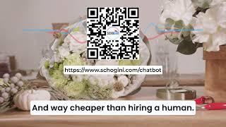 How AI Chatbots are Revolutionizing Florist Sales  Schogini Systems AI Solutions for Florists [upl. by Neelhtak115]