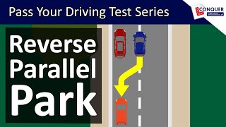 Reverse Parallel Parking Made Easy  Driving Test Manoeuvre in Great Britain [upl. by Erroll]