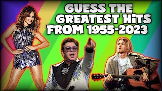 Guess the Song  Greatest Hits FROM EACH YEAR 19552023  QUIZ [upl. by Zorah53]