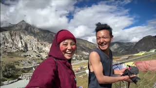 Maichyang vlog with  Manang milarepa cave gumba nepal lekalimaichyang manang [upl. by Annayhs]