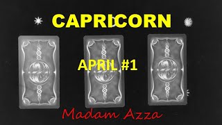 CAPRICORN 2021 April Minggu 1 [upl. by Juan]