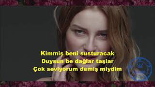 GÜLİZ AYLA OLMAZSAN OLMAZkaraoke [upl. by Eimareg]