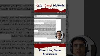 25 Right Alignment in MS Word msword shortvideo shorts gargieduworld job naukri education [upl. by Sweet893]