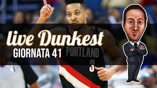 LIVE DUNKEST 41 se torna Lillard bisogna vendere McCollum [upl. by Sandi]