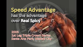 2005 1ST LEG TRIPLE CROWN CHAMPIONSHIP SPEED ADVANTAGE OVER [upl. by Assirralc]