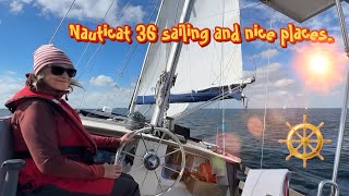 Nauticat 36 Sailing Oosterschelde lake locks another boats and Zierikzee [upl. by Aldis]