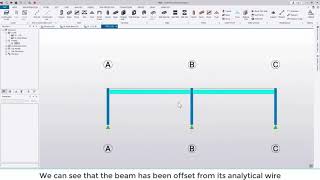 Tekla Structural Designer 2020  Quick start 1  Getting started with a simple frame [upl. by Esille]