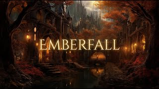 Autumn in Elven City Ambience and Music  high fantasy ambience with calm music fantasyambience [upl. by Brace270]