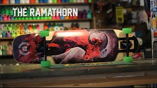 Landyachtz Ramathorn Review Troy Yardwaste x Flatspot Longboards [upl. by Akima]