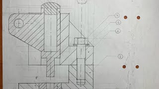 Engineering Drawing N3Assembly Drawing24 November 2022Part 3️⃣ [upl. by Malachi]