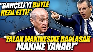 Özgür Özelden Bahçeliyi Böyle Rezil Etti Yalan Makinasına Bağlasak Makine Yanar [upl. by Hsiri]