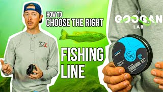 HOW TO CHOOSE The Right FISHING LINE [upl. by Haidebez]