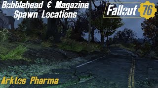 Fallout 76 Bobblehead amp Magazine Spawn Locations  Arktos Pharma [upl. by Enyaj305]