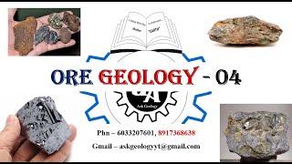 ORE GEOLOGY CROSSREFERRED WITH STRATIGRAPHY04 [upl. by Eidnas830]