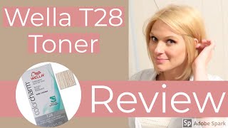 Wella T28 Toner  Review [upl. by Sherwin]