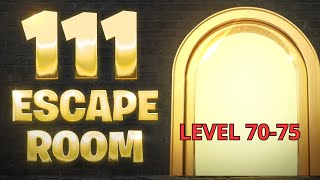 TUTORIAL HOW TO COMPLETE LEVEL 70  75 ON 111 ESCAPE ROOM TUTORIAL FORTNITE CREATIVE ESCAPE [upl. by Madea]