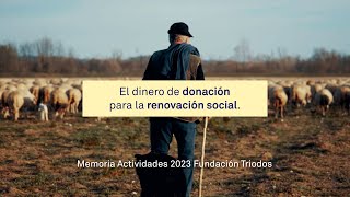 La Fundación Triodos  Resumen Memoria Actividades 2023 [upl. by Notnarb]