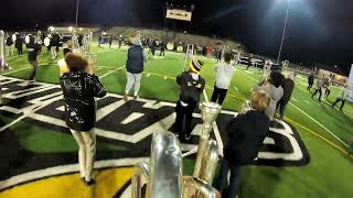 Marian Catholic Marching Band 2024  Baritone Headcam Prince [upl. by Airegin]