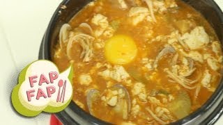 How to Cook Soondubu Jjigae [upl. by Ameehsat]