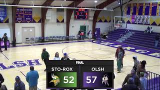 OLSH Boys Basketball vs StoRox Wednesday 132024 [upl. by Akvir]