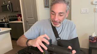 cotsoco Massage Gun Deep Tissue Review amp Unboxing [upl. by Ahsimot]