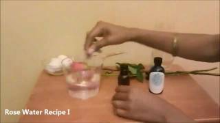 DIY Rosewater Spray  Lazy Girls Guide to Beauty [upl. by Rosalyn751]