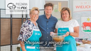 Strogonow z pieczarkami  Przepis KGW w Trzcinicy  pieczarkamamocpl [upl. by Siravrat]