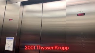 2001 ThyssenKrupp Traction Elevators  Nicollet Mall  Minneapolis MN [upl. by Regina]