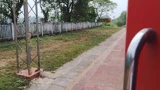 22656 Hazrat Nizamuddin  Ernakulam SuperFast Express departing from Karmali Station  KR [upl. by Keldah]