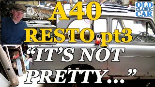 More Austin A40 Farina restoration Pt3  CLASSIC CAR VLOG [upl. by Eiznekcm]