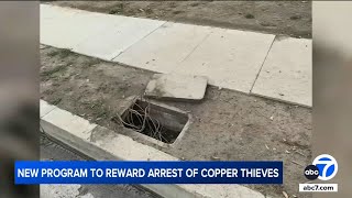 LA moves forward with reward system to curb copper thefts [upl. by Keven124]