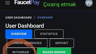 Faucetpay çıxarışTransfer necə etmək olar [upl. by Annaehs]