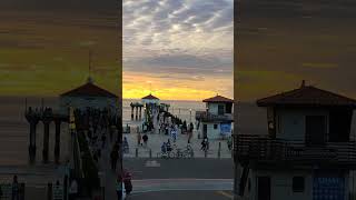 Manhattan Beach Pier Sunset Vibes [upl. by Brietta]