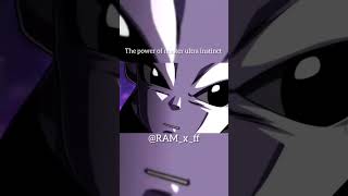 Dragon ball super  full power of master ultra instinct  DBS short [upl. by Standish]