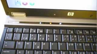 HP EliteBook 6930p with T9400 and Radeon HD 3450 [upl. by Suirauqram]