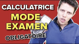 CALCULATRICE EN MODE EXAMEN OBLIGATOIRE 😱 [upl. by Chui145]