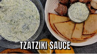 Easy Greek Tzatziki Sauce [upl. by Liberati]