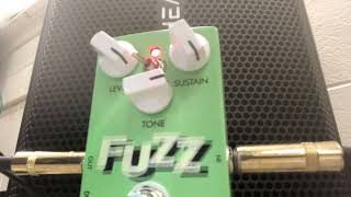 122022 Experiment with Musiclily Fuzz pedal octave fuzz setting [upl. by Homovec]