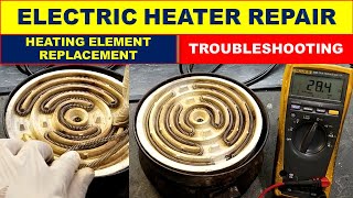 490 How to Repair Electric Heater at Home How To Replace Heating Element [upl. by Anairotciv]