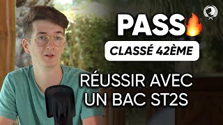 42ème en PASS avec un bac Techno Voici sa méthode [upl. by Treblih]