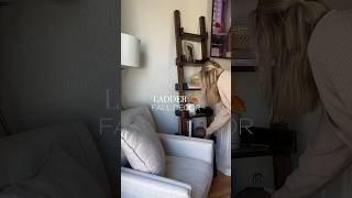 Ladder fall decor 🍂 falldecor livingroomdecor octobervibes [upl. by Nelav]