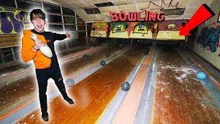 ALMOST CAUGHT AT ABANDONED BOWLING ALLEY [upl. by Thurstan]