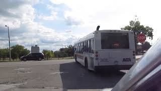 1996 New Flyer D40LF bus with Detroit Diesel engine in Flint MI [upl. by Yand]