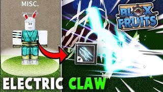 How to get electric claw bloxfruitdarkdefier3robloxvideo [upl. by Atsahc879]