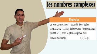 nombre complexe exercice 2 bac  ensemble des points nombre complexe  le module complexe  conjugué [upl. by Ammadis]