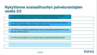 Sosiaalihuollon asiantuntija Rakenteisen kirjaamisen tuki  perusasiat haltuunâ€‹ [upl. by Alo]