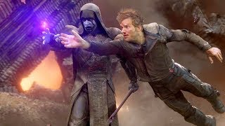 Star Lord quotDance Off Broquot Battle of Xandar Scene  Guardians of the Galaxy 2014 IMAX Movie CLIP HD [upl. by Hnil]